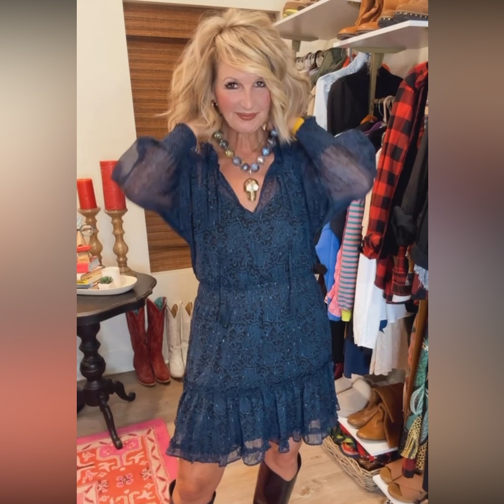 Lovestitch Navy Blue Mini Dress - Picture 6 of 16